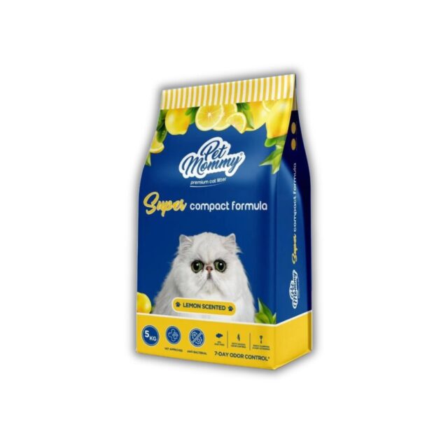 Pet mommy cat litter lemon Scented - Mini Pets World