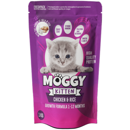 Moggy Kitten Chicken & Rice - Mini Pets World