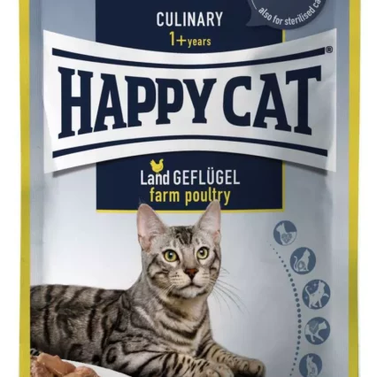 Happy Cat MIS Culinary Farm Poultry - Scrumptious Blend of Farm-Fresh Poultry