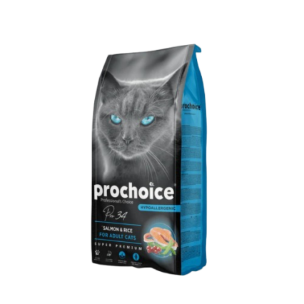 Prochoice Pro34 Salmon & Rice | Adult Cats