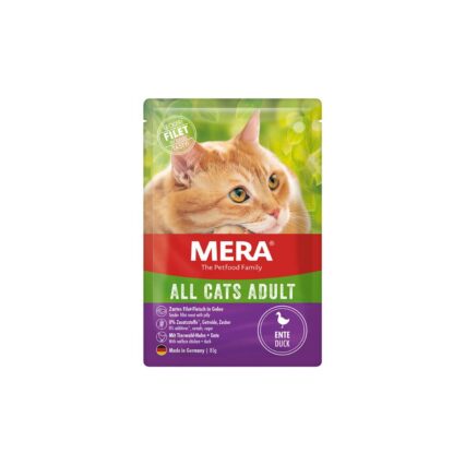 MERA All Cats Adult Wet Cat Food with Duck