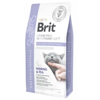 Brit Gastrointestinal Dry Cat Food – Grain-Free Digestive Formula for Cats with Sensitive Stomachs