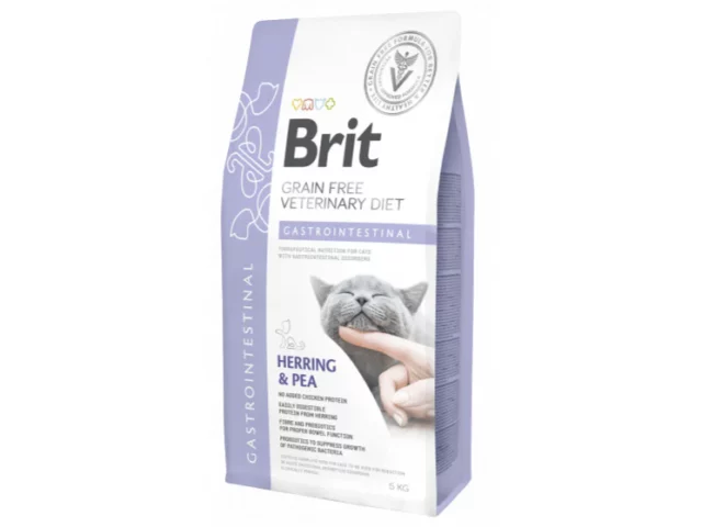 Brit Gastrointestinal Dry Cat Food – Grain-Free Digestive Formula for Cats with Sensitive Stomachs