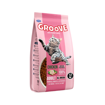 groove cat food chicken flavor 1.2kg