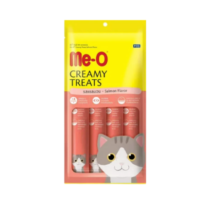 Me-O Cat Creamy Treat Salmon 60g Lickable Cat Snack
