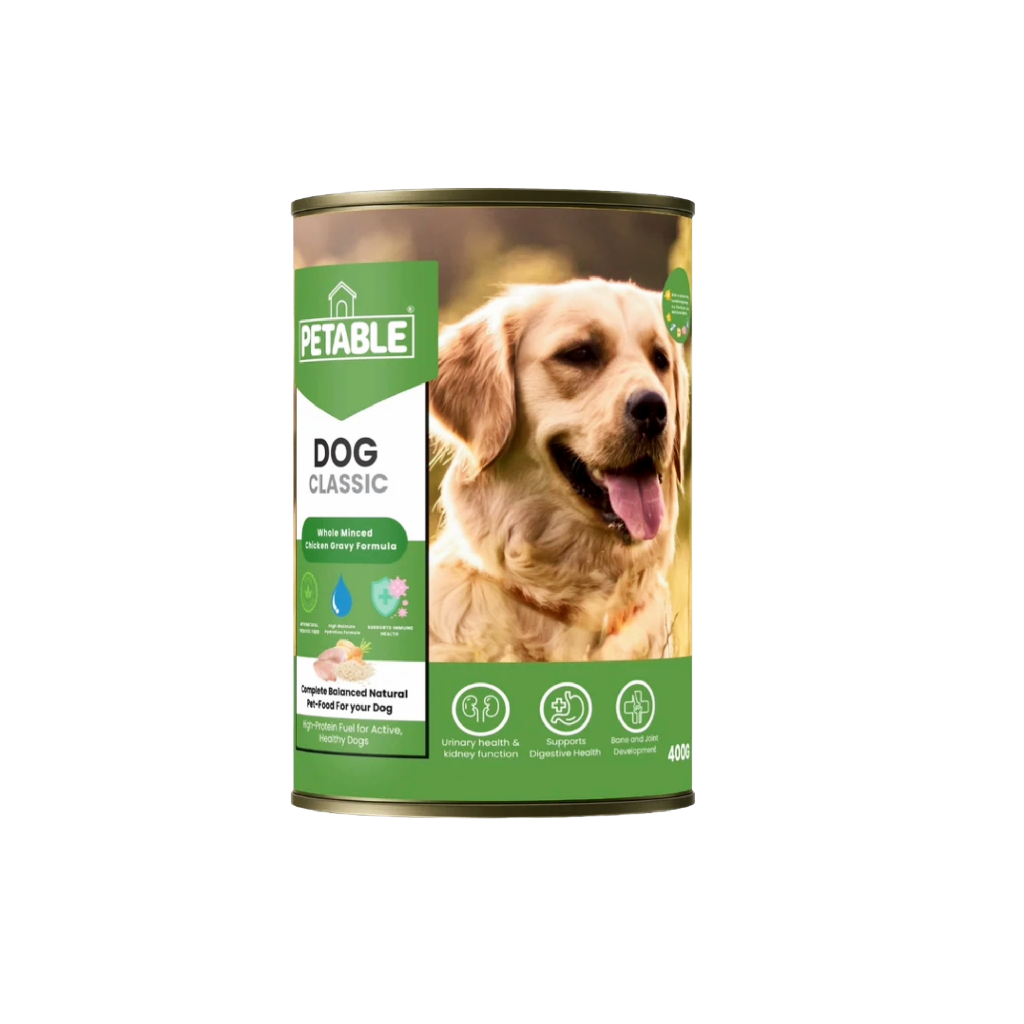 petable-classic-dog-chicken-wet-food-mini-pets-world Petable Classic Dog Wet Food Chicken 400g