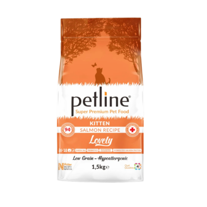 Petline Kitten Salmon Food for healthy growth and brain development