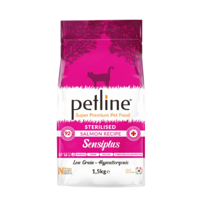 Petline Sterilised Sensiplus Adult Cat Food Salmon for Sterilised Cats